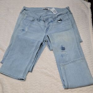Hollister Light Blue Boyfriend Jeans